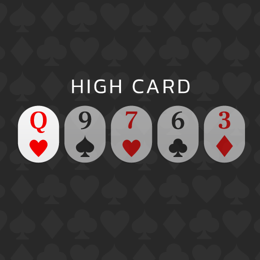 high card poker combinations