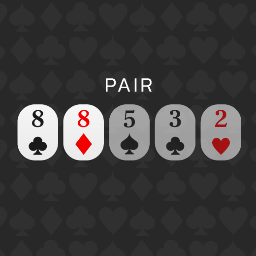 pair poker combinations