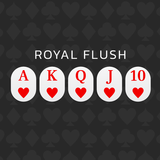 royal flush poker combinations